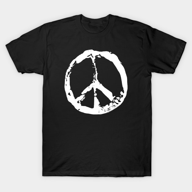 Peace sign T-Shirt by Scar